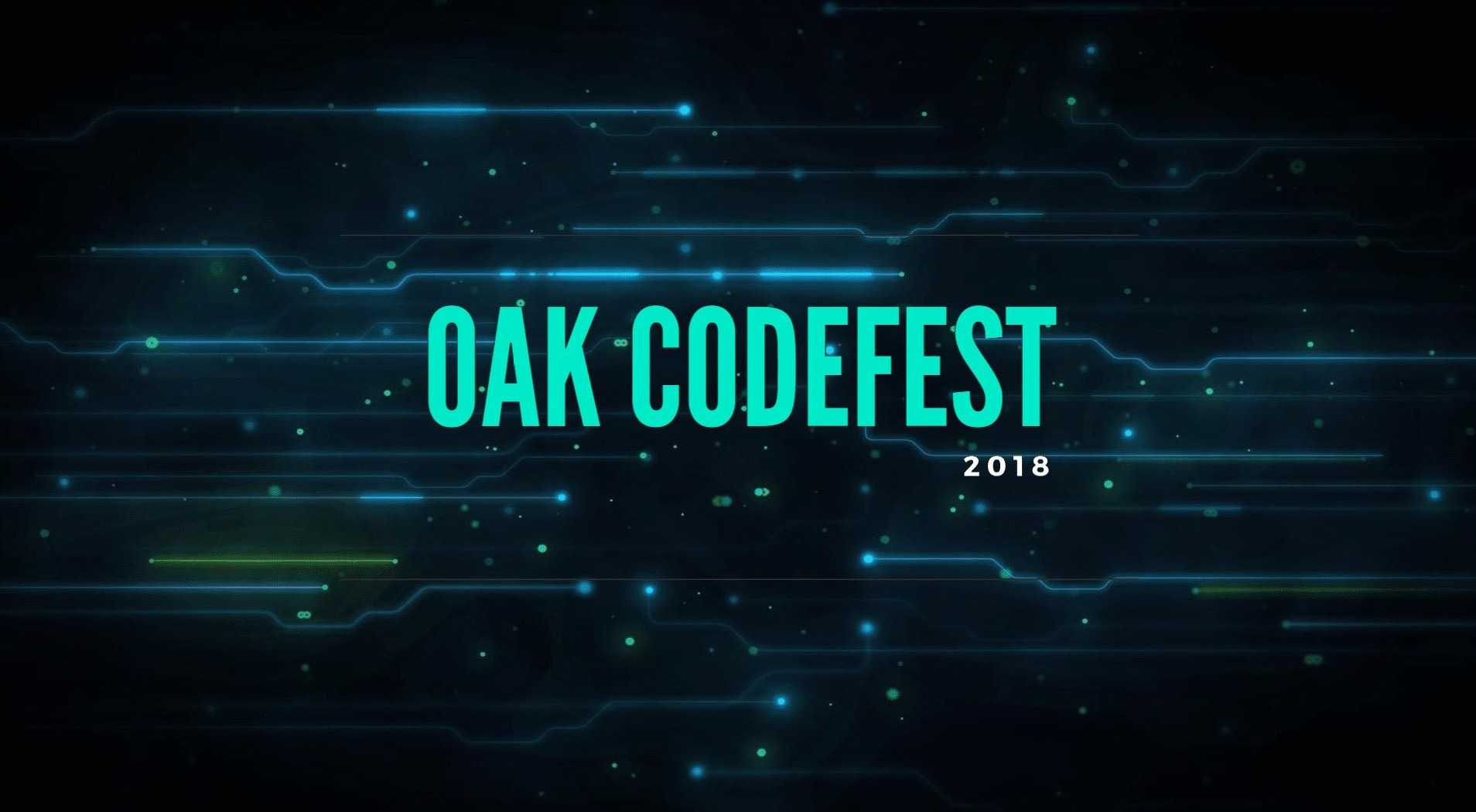 2018 Codefest Banner